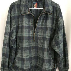 Sunice Golf jacket Green Navy‎ Blue pullover